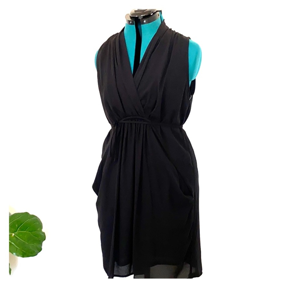 Barlll pleated dress with pockets